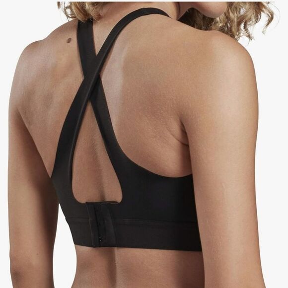 Reebok PureMove+ High‑Impact Sports Bra Black X2XEF 2XL Cups E‑F | NWT - Picture 6 of 10